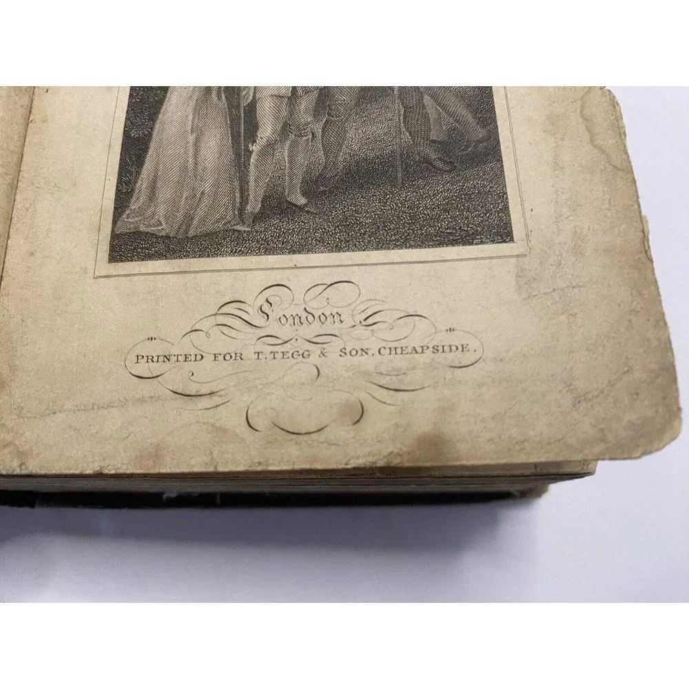 Antique Shakespeare’s Play’s Complete‎ In One Volume 1836 Dramatic Works